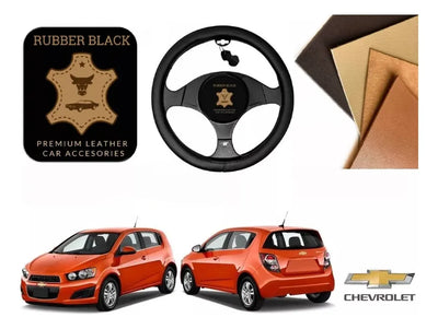 Funda Cubre Timon Cuero Chevrolet Sonic Hb 2012 A 2016 2017