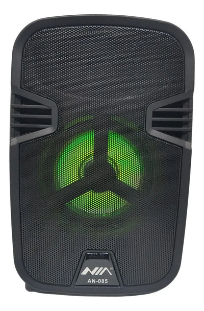Parlante Portatil Bluetooth Recargable Nia An-085 Negro