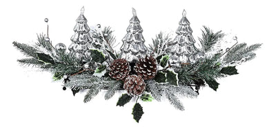 Centro De Mesa Navideño Ultra Elegante Con Luces Led