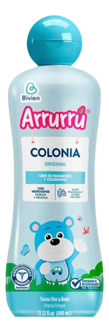Colonia Arrurrú Azul 400ml X2
