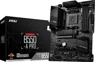 Msi B550-a Pro Proseries Motherboard (amd Am4, Ddr4, Pcie