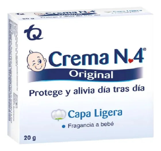 Crema No. 4 Antipañalitis X 20 Gramos