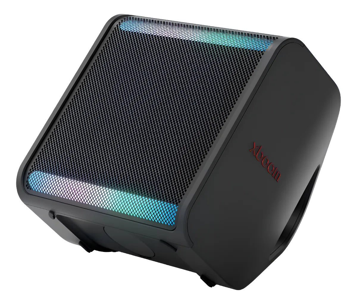 Parlante Lg Xboom Stage 120w Portátil Sonido Y Luces 12h On Negro