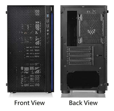 Caja Pc Thermaltake Versa H18 Microatx Negra Vidrio Templado