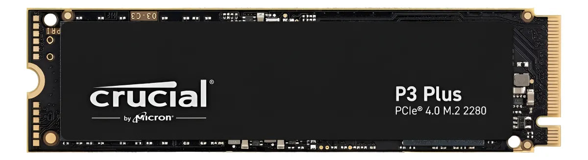 Disco Solido Ssd 1tb Crucial P3 Plus M.2 Nvme Pcie 5000mb/s Negro