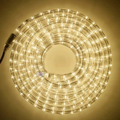 Manguera Led 3 Vias Luces Navideñas X 10mt Blanco Calido