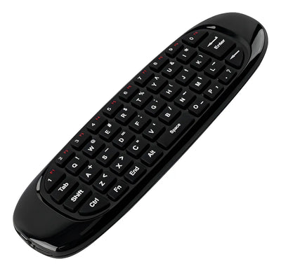 Mini Teclado Inalambrico Air Recargable Gadnic Mouse Color del mouse Negro Color del teclado Negro
