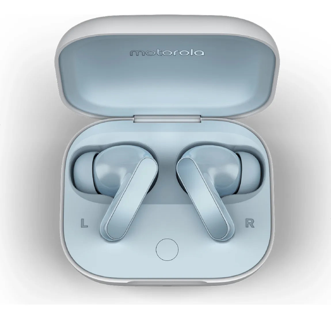 Auriculares Motorola Moto Buds Bluetooth 5.3 Celeste Ilusion
