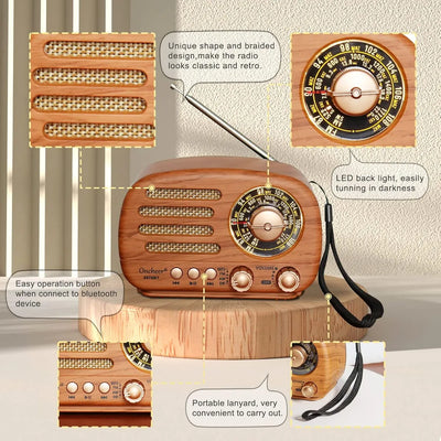 Radio Multibanda Premier Portatil Am Fm Sonido Claro Fuerte