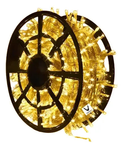 Luces Navidad Decorativas Por 100 Mts Y 1000 Leds Navideñas Blanco
