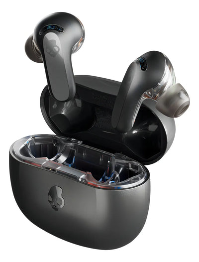 Audifono Skullcandy Rail Anc True Black True Wireless Color Negro Luz Negro