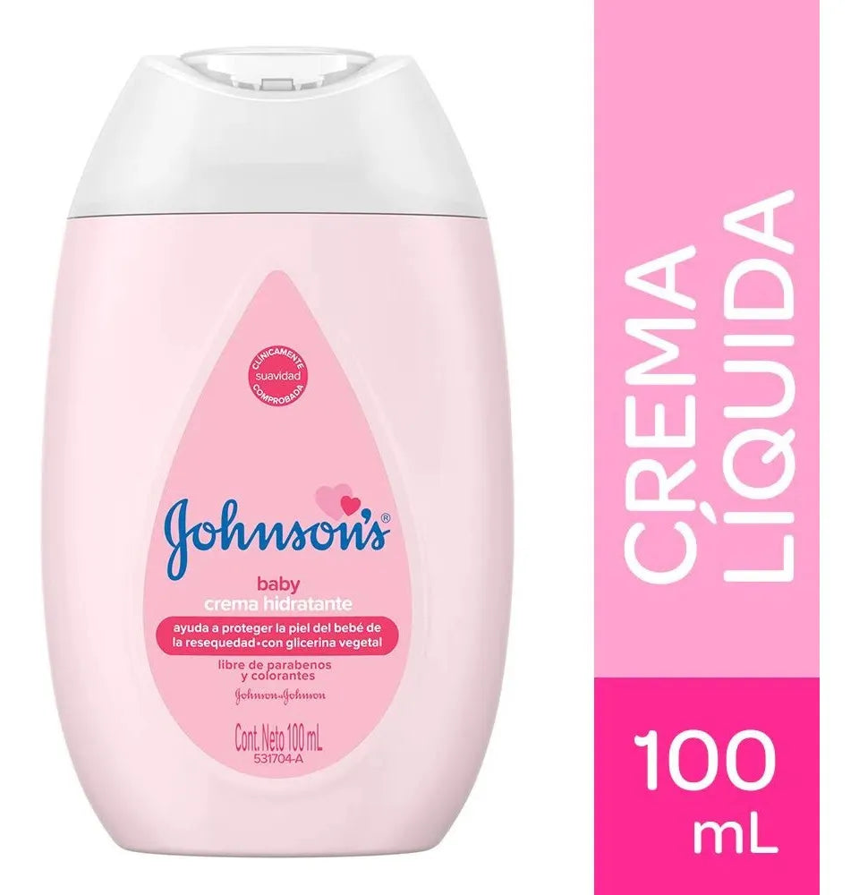 Crema Johnsons 100 Ml Glicerina