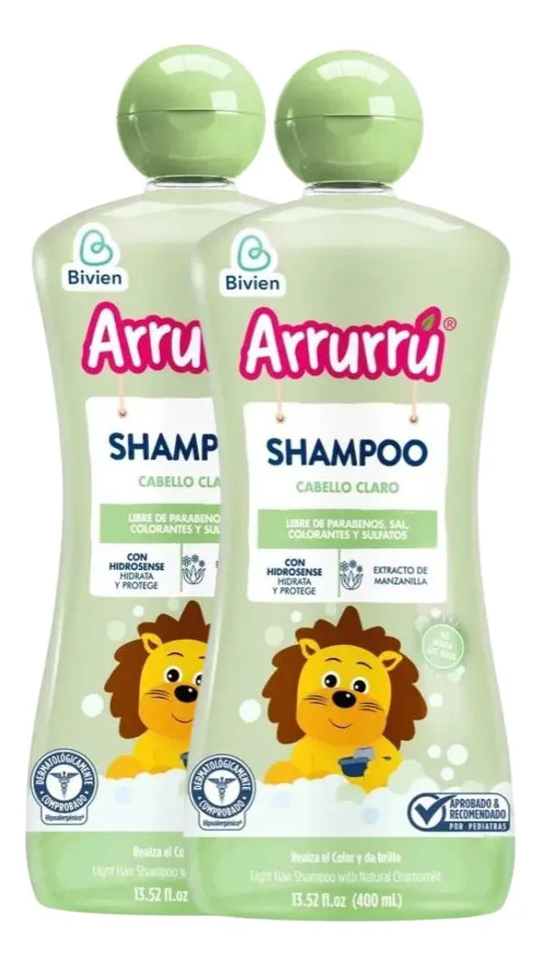 Arrurru Shampoo Manzanilla