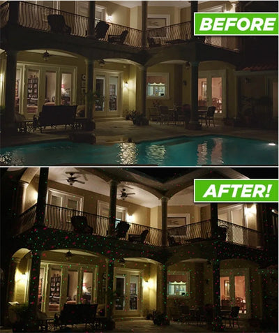 Proyector Luces Navideñas Led Startastic Estilo Láser