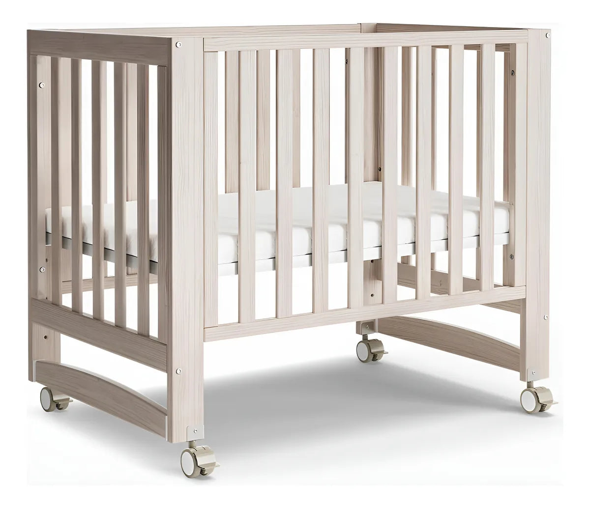 Cuna Evolutiva 6 En 1 De Madera Maciza