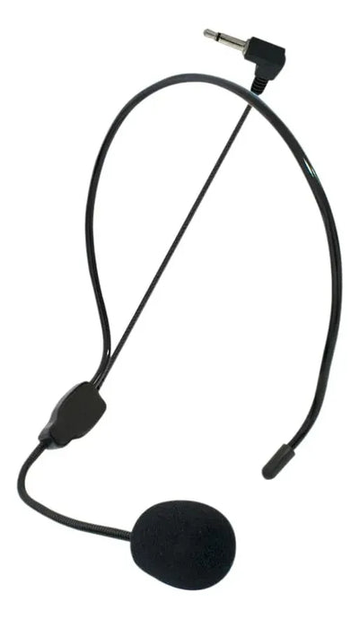 Parlante Amplificador Voz Recargable Micrófono Diadema Radio Diseño
