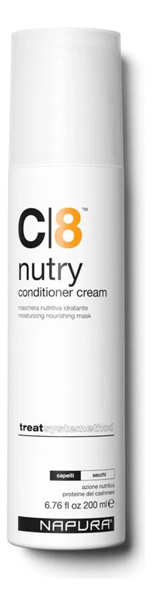 Napura C8 Crema Hidratante Acondicionador 6.76 Onzas Liquid