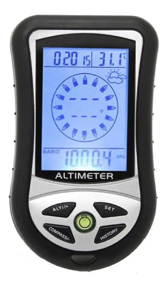 Altimetro Barometro Brujula Termometro Digital 8 En 1