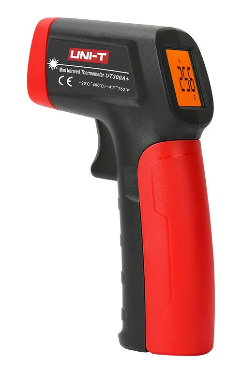 Termómetro Infrarrojo Digital Portátil Industrial Ut300a+