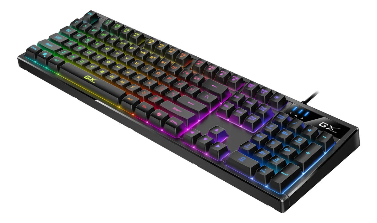 Teclado Genius Scorpion K7 Teclado Negro Idioma Español Latinoamérica