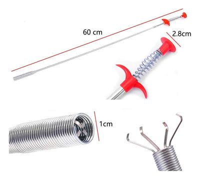Sonda Destapador Y Gancho De Limpieza De Fregadero Cañerias