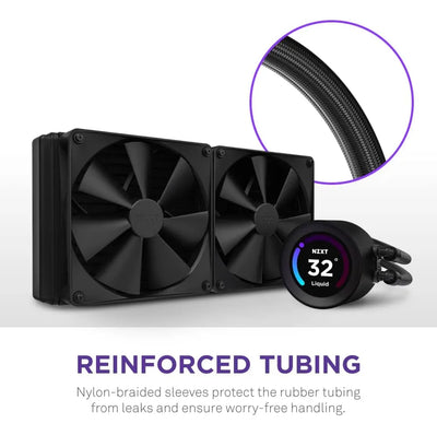 Nzxt Kraken Elite 280 - Rl-kn28e-b1- Radiador Líquido Par...