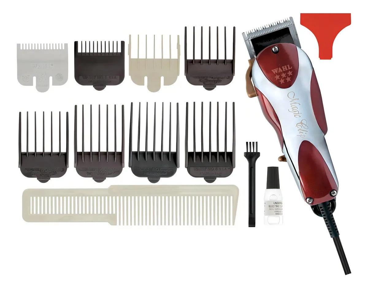 Maquina Cortadora De Pelo Profesional Wahl Magic Clip 5 Star Clipper Para Barberia Con Holograma De Autenticidad
