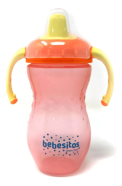 Vaso Entrenador Antiderrame 13 Oz Bebesitos Color Naranja