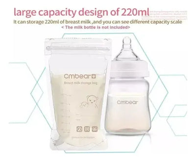 Bolsas Para Almacenamiento De Leche Materna 220ml X30