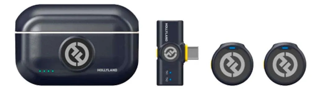 Micrófonos Inalámbricos Hollyland Lark M2 Duo Usb-c Negro