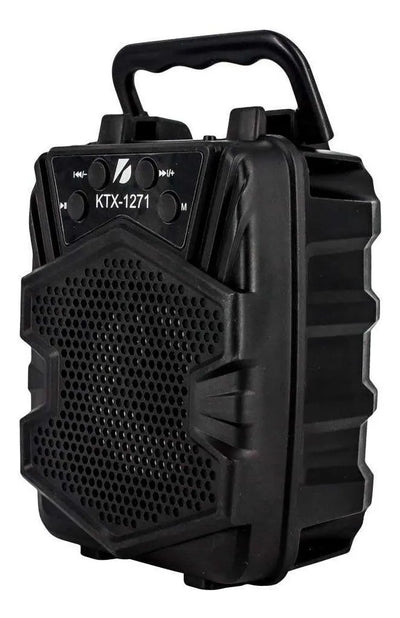 Parlante Recargable Bluetooth Ktx 1271 Usb Fm Sd Speaker Negro