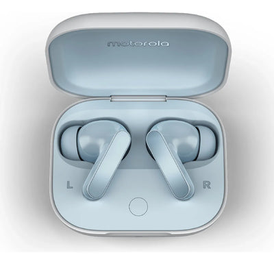 Motorola Moto Buds, Auriculares Bt 5.3 Anc Hi-res Audio, Lbl Celeste