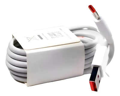 Cargador Turbo 120w + Cable Para Xiaomi Redmi Teléfono Cargador 120w Rápido Cargador Color Blanco