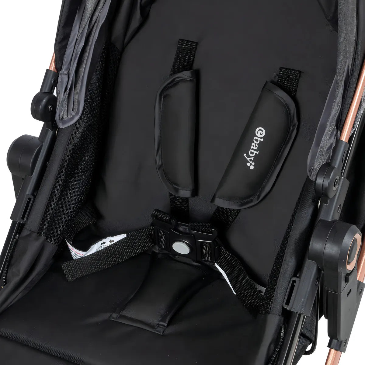 Coche Moises Compacto Ebaby Shiro Color Azul