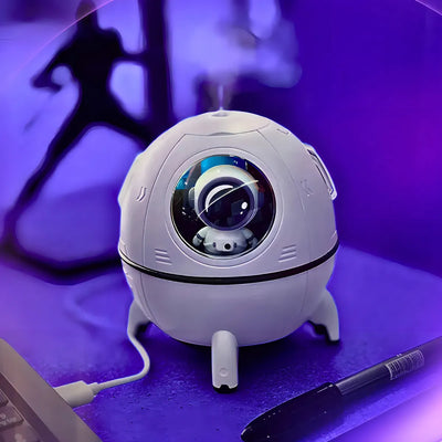 Humidificador y Difusor Utimix Brasil Espacial com Astronauta con voltaje de blanco