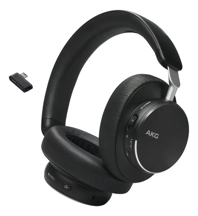 Auriculares híbridos negros con cancelación de ruido Akg N9