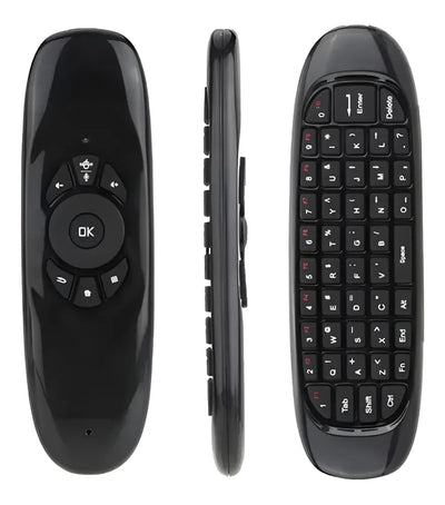 Mini Teclado Inalambrico Air Recargable Gadnic Mouse Color del mouse Negro Color del teclado Negro