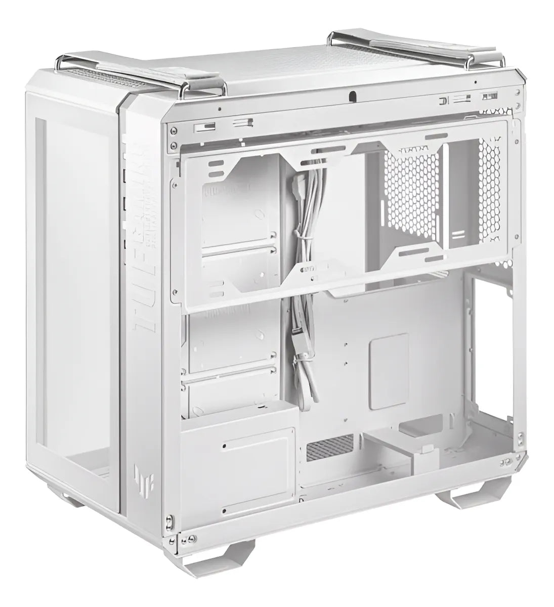 Caja / Chasis Asus Tuf Gaming Gt502 Blanco Y Negro