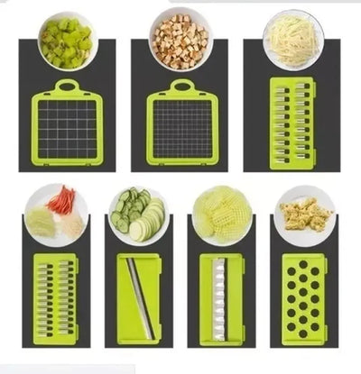 Cortador De Verduras - Multi Picador Vegetales Gris Oscuro