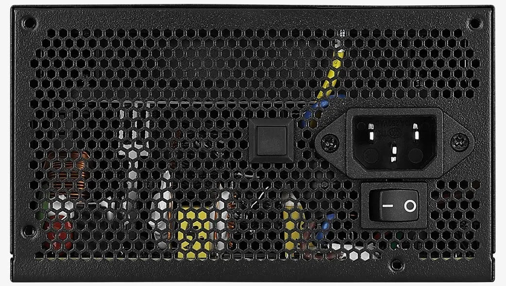 Fuente De Poder Aerocool Dorado 750w 80+oro Argb Color Negro