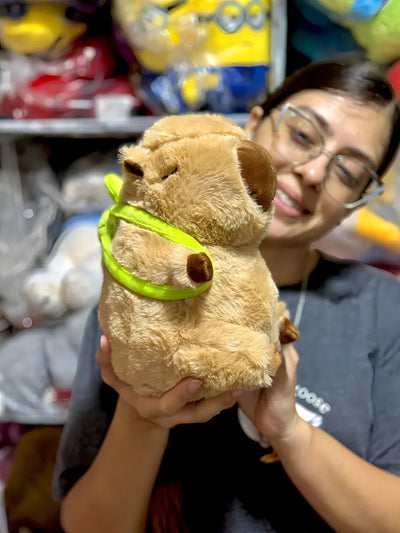 Capibara Peluche Mediano Fino Perfumado Color Café