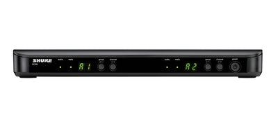 Micrófono Inalámbrico Shure Blx288/pg58-j10 Receptor Doble Color Negro