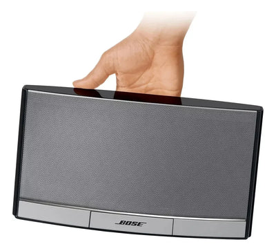 Parlante Bose Sounddock Portable - Gloss Black Plateado,negro