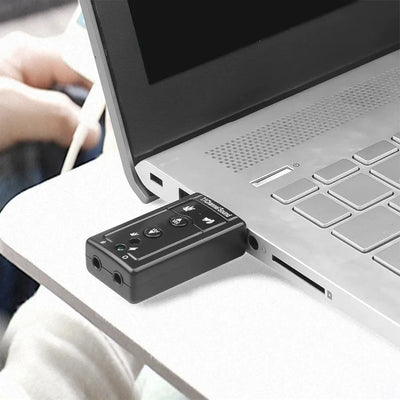 Tarjeta De Sonido Externa Usb Audio 7.1 Adaptador Audio