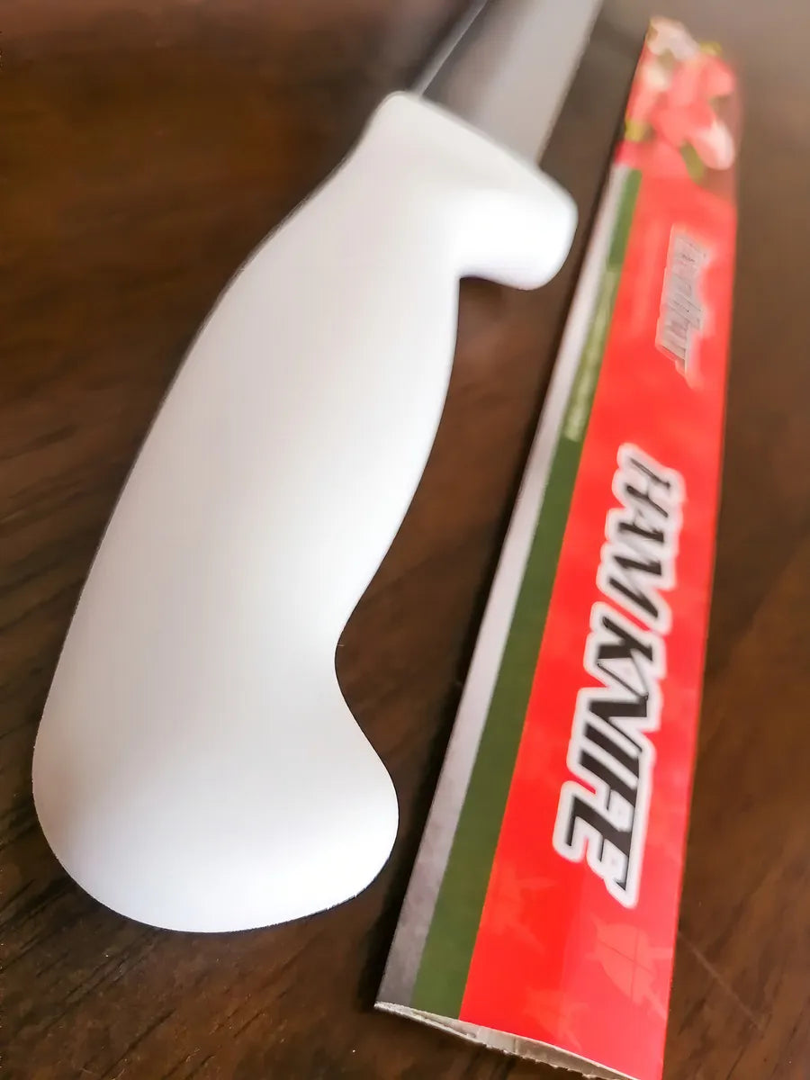 Cuchillo Jamonero 12 Blanco Profesional Carnicero