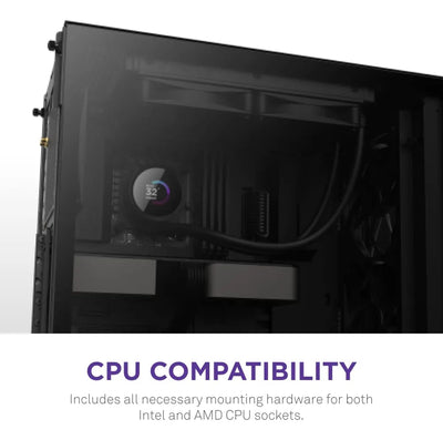 Nzxt Kraken 240 - Rl-kn240-b1 - Refrigerador Líquido Para...
