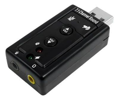 Tarjeta De Sonido Externa Usb · Sonido 7.1 Virtual, 3d Sound