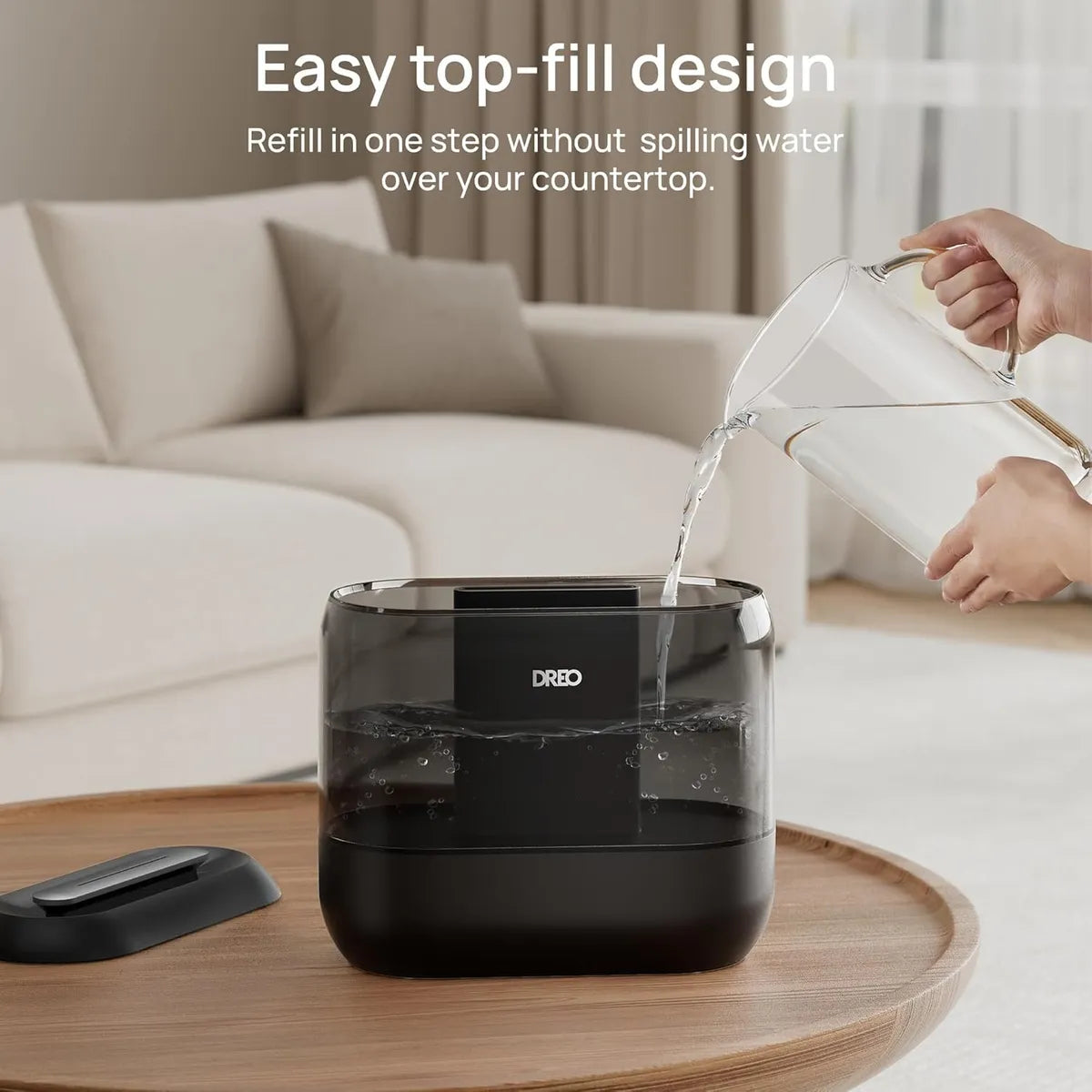 Humidificador Dreo 4l Ultra Silencioso, 36 Horas De Humedad
