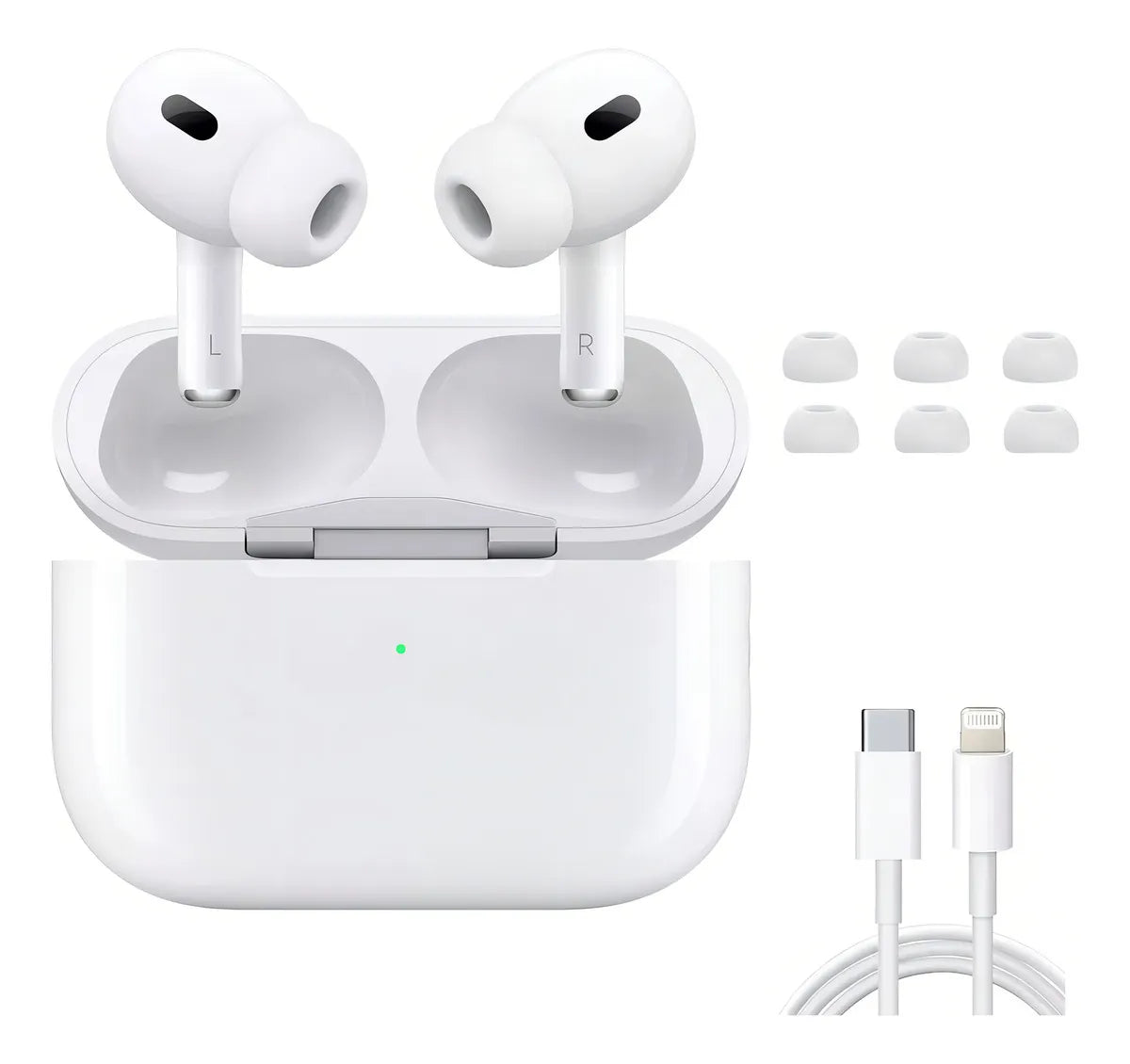 Audífonos Pods Pro Oem Compatible iPhone Y Android Color Blanco
