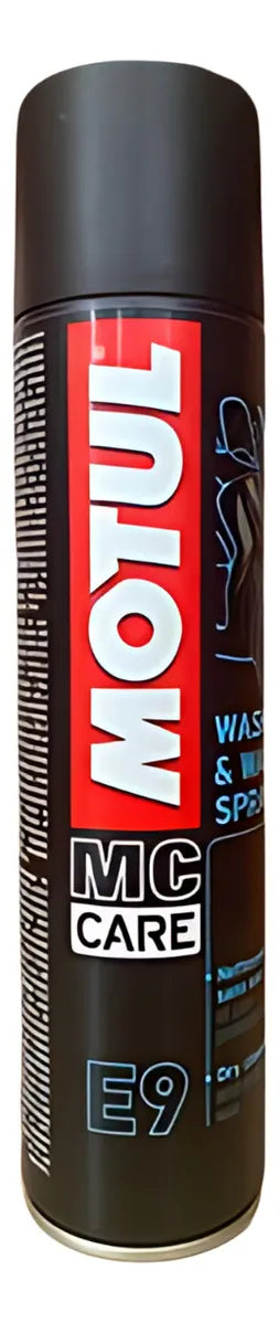 Lavado En Seco Motul E9 Wash & Wax Limpiador Original